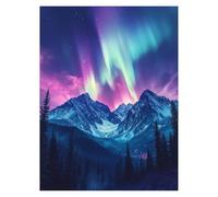 Paint by Numbers for Adults, Snow Scene Painting by Numbers for Children Northern Lights 16x22 in, DIY Hobbies for Adults Women,Painting on Canvas Using Acrylic Paint and Brushes Wall Art Set LSJ-3069