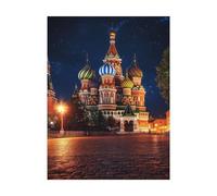 Paint by Numbers for Adults St. Basil's Cathedral Paint by Numbers Kits Architecture, Hobbies for Adults Women Art Supplies 28x20Inch, Wall Art Crafts Color Canvas for Painting, Home Decor 2YH-11696