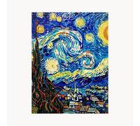 Paint by Numbers for Adults, Starry Sky Painting by Numbers for Adults, Craft Kits for Kids with Abstract Color Canvas for Painting 24x32In Acrylic Paint and Brush for Living Room Decor FYH-2066