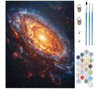 Paint by Numbers for Adults Starry Sky, Swirl Painting by Number Kits, DIY Canvas Oil Painting Kit Hobbies for Adults Women with Brushes Acrylic for Halloween Decorations 28x40inch /70 x 100cm D1-1140