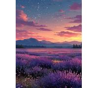 Paint by Numbers for Adults Sunset, Landscape DIY Paint by Numbers Kits, Acrylic Painting Adult Crafts with Brushes and Acrylic, Arts and Crafts Canvas for Beginners Kits, Home Decor, 40x54in 0-3880