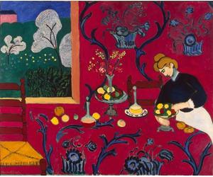 Paint by Numbers for Adults The Dessert Harmony in Red Henri 1908 by Henri Matisse Adult Paint by Number Kits On Canvas