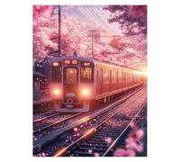 Paint by Numbers for Adults, Tram Painting by Numbers for Children Flower 40 x 54 Inch, DIY Hobbies for Adults Women, Painting on Canvas Using Acrylic Paint and Brushes, Wall Art Room Decor LSJ-4683