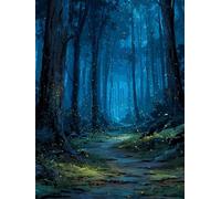 Paint by Numbers for Adults Tree, Night View DIY Paint by Numbers Kits, Acrylic Painting Adult Crafts with Brushes and Acrylic, Arts and Crafts Canvas for Beginners Kits, for Home Decor 36x44in M-4533