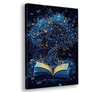Paint by Numbers for Adults, Tree of Life Paint by Numbers for Adults with Frame, DIY Magic Oil Painting Arts and Crafts Kits on Canvas for Women's Hobbies, Gifts and Home Wall Decor, 20x28 Inch, F-02