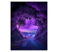 Paint by Numbers for Adults, Tree Painting by Numbers Bridge 40 x 54 Inch, DIY Hobbies for Adults Women, Painting on Canvas Using Acrylic Paint and Brushes, Wall Art Set for Room Decor LSJ650