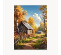 Paint by Numbers for Adults, Tree Painting by Numbers for Adults, Craft Kits for Kids with Flower Color Canvas for Painting 20x28In Acrylic Paint and Brush for Wall Art for Living Room Decor FYH-2675
