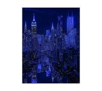 Paint by Numbers for Adults Urban Architecture Paint by Numbers Kits Abstract, Hobbies for Adults Women Art Supplies 54x40In, Wall Art Crafts Color Canvas for Painting, Home Decor Gifts 2YH-9699