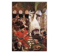 Paint by Numbers for Adults Viktor Vasnetsov《The Princess Who Never Smiled》 Adults Paint Kits Canvas Gifts Arts Crafts for Home Decor