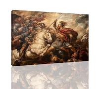 Paint by Numbers for Adults War,Man Painting by Numbers for Children, DIY Hand Painted Oil Painting Art Crafts, 24X36Inch Wrinkle Free Canvas Kits for Room Decor, Gifts for Women (with Frame)kk-610