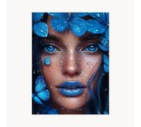 Paint by Numbers for Adults Woman Paint by Numbers Kits 44x32 Inch with Acrylic and Pens Color Canvas for Painting, Figure Art Paintings Hobbies for Adults Women, Wall Art Room Decor Gifts FYH-4197