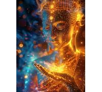 Paint by Numbers for Adults Zen, Paint by Numbers Fantasy on Canvas, Easy DIY Adult Crafts Acrylic Pigment Drawing Art Kit, Hobbies for Women, Home Wall Decor, Gifts for Women 40x52 in 1-3846