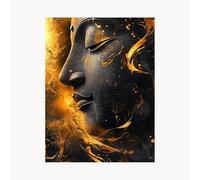 Paint by Numbers for Adults Zen Paint by Numbers Kits 32x24In with Acrylic and Pens Color Canvas for Painting, Abstract Paintings Hobbies for Adults Women, Wall Art Room Decor Gifts for Women FYH-2451