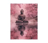 Paint by Numbers for Adults Zen Paint by Numbers Kits Cherry Blossoms, Hobbies for Adults Women Art Supplies 28x38Inch, Wall Art Crafts Color Canvas for Painting, Home Decor Gifts for Women 2YH-14650