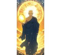 Paint by Numbers for Adults Zen Paint by Numbers Kits Sun DIY Canvas Oil Painting Kit for Kids or Beginner with 3 - Brushes and Acrylic, Art and Craft for Adults Halloween Decorations 70X100cm P0-717