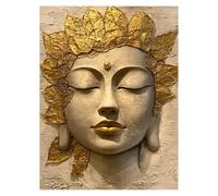 Paint by Numbers for Adults, Zen Painting by Numbers Canvas for Children Wall Art Supplies 38x28Inch, DIY Face Colorful Canvas Painting Adult Crafts for Living Room Decor and Gifts for Women LSJ-3838