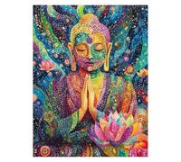 Paint by Numbers for Adults, Zen Painting by Numbers for Children Crafts Flower 12 x 16 in, DIY Hobbies for Adults Women,Painting on Canvas Using Acrylic Paint and Brushes Wall Art Room Decor LSJ-1710