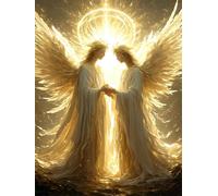 Paint by Numbers for Children Beginner Dream Angel Painting by Number Adults Kits, With Paint Brushes Acrylic Pigment Drawing Paintwork,Painting Art Crafts for Home Decor 20x28in (Without Frame) w-814