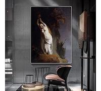 Paint by Numbers Kit for Adults Andromeda Chained to Rock by Rembrandt C Oil Painting by Numbers Kit for Home Decor Gifts