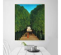 Paint by Numbers Kit for Adults Henri·Rousseau《The Avenue in The Park at Saint Cloud》 Oil Painting by Numbers Kit for Home Decor Gifts