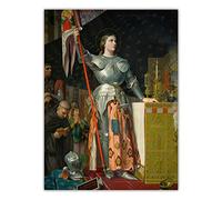 Paint by Numbers Kit for Adults Ingres《Joan of Arc at The Coronation of Charles VII》 Oil Painting by Numbers Kit for Home Decor Gifts