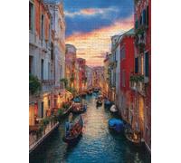 Paint by Numbers Kit for Adults & Kids Painting by Numbers DIY Acrylic on Canvas Kits with Brushes Easy Perfect Beginner Art Craft Home Wall Decor 30x40cm Without Frame The Water City of Venice B-845