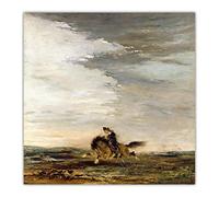 Paint by Numbers Kit for Adults The Scottish Horseman by Gustave Moreau Oil Painting by Numbers Kit for Home Decor Gifts
