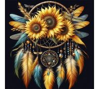 Paint By Numbers Kit On Canvas DIY Oil Art Dream Catcher Picture