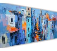 Paint by Numbers Kits Abstract 70x140 cm Large Paint by Numbers for Adults Landscape,DIY Oil Painting Art with Paintbrushes and Acrylic Pigment,Hobbies for Women Adults Crafts (Without Frame) L1162