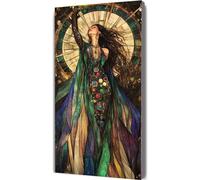 Paint by Numbers Kits Fairy 60x120cm Large Paint by Numbers for Adults or Beginner Abstract, DIY Oil Painting Art with Paintbrushes and Acrylic Pigment, Hobbies for Women Adults Crafts LE-1052