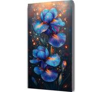 Paint by Numbers Kits Flower 70x140cm Large Paint by Numbers for Adults with Frame Dream, DIY Oil Painting Art with Paintbrushes and Acrylic Pigment, Hobbies for Women Adults Crafts Wall Decor LE-888