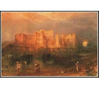 Paint by Numbers Kits for Adults and Kids Kenilworth Castle Painting by Joseph Mallord William Turner DIY Painting Paint by Numbers Kits On Canvas