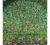 Paint by Numbers Kits for Adults Apple Tree Gustav Klimt DIY Canvas Oil Painting with Paint Brushes Acrylic Pigment Drawing Paintwork