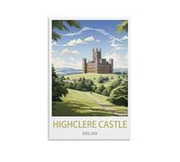 Paint by Numbers Kits for Adults Beginners,Highclere Castle England,Painting by Numbers for Adults for Home Wall Decor 30x40cm