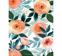 Paint by Numbers Kits for Adults,DIY Color Oil Painting Acrylic Paints for Home Wall Decor 16x20inch，Colorful Cartoon Roses,Frameless