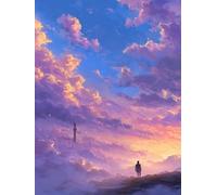 Paint by Numbers Kits for Adults & Kids, DIY Fantasia People Acrylic Oil Painting Set on Canvas with Brushes, Easy Relaxing Art Craft for Beginners, Home Wall Decor, Stress Relief Hobby 24x32inch A403