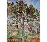 Paint by Numbers Kits for Adults Kids Pine and Aqueduct Paul Cezanne DIY Oil Painting Digital Painting by Numbers Kits on Canvas