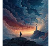 Paint by Numbers Kits for Adults, Painting by Number Kits for Kids or Beginner On Canvas, DIY Color Oil Painting Acrylic Paints, Gifts Home Wall Decor 50x50cm, Without Frame Sky People WJY-837