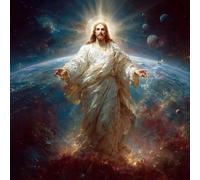 Paint by Numbers Kits for Adults, Painting by Number Kits for Kids or Beginner On Canvas, DIY Color Oil Painting Acrylic Paints, Gifts Home Wall Decor 40x40cm, Without Frame Man Earth WJY-624