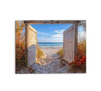 Paint by Numbers Kits for Adults, Painting by Number Kits On Canvas, DIY Color Oil Painting Acrylic Paints, with Brushe, for Home Wall Decor 60x80cm/24x32inch, Without Frame (Sand Dune Scenery) E-821
