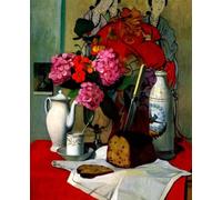 Paint by Numbers Kits for Adults Still Life with Flowers DIY Canvas Oil Painting with Paint Brushes Acrylic