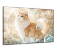 Paint by Numbers Kits for Adults With Frame Cat Painting by Numbers, with Brushes and Acrylic Paints Animal Canvas Oil Paint Kit Hobbies for Adults Women, Halloween Home Wall Decor 70x90cm Ee-249