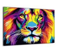 Paint by Numbers Kits for Adults With Frame Lion Painting by Numbers, with Brushes and Acrylic Paints Color Canvas Oil Paint Kit Hobbies for Adults Women, Halloween Home Wall Decor 30x40cm Ee-227