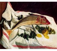 Paint by Numbers Kits Still Life with Fish DIY Oil Painting Digital Kits on Canvas Decoration