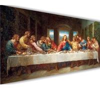 Paint by Numbers Kits The Last Night 50x100 cm Large Paint by Numbers for Adults Jesus,DIY Oil Painting Art with Paintbrushes and Acrylic Pigment,Hobbies for Women Adults Crafts (Without Frame) L1071