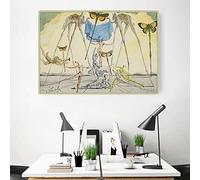 Paint by Numbers, Paint by Numbers for Adults Kids Salvador Dali《The Harvesters, 1954》 DIY Oil Painting Canvas Print Wall Art Home Decoration