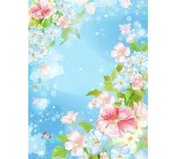 Paint by Numbers Plant Simplicity Painting by Numbers for Adults with Frame, Paint by Number for Children Beginners, DIY Acrylic Pigment Drawing Paintwork Arts and Crafts for Room Decor 60x80cm J8-346