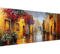 Paint by Numbers Pyramid Paint by Numbers Adults Architecture, Easy DIY Oil Paintings Kits Hobbies for Adults Painting for Beginners with Accessories for Home Wall Decor (with Frame) 28x56 in 3-CG62