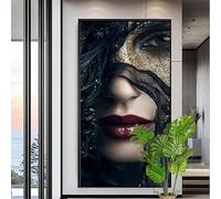 Paint by Numbers Sexy,Large Paint by Numbers for Adults 28x72in,DIY Color Canvas Oil Painting Kits for beginners,Pigment Drawing Paintwork Art Crafts with Brushes Acrylic,Beauty(NO Frame) XYY-1913