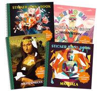 Paint by Sticker for adults relaxation (set of 4)